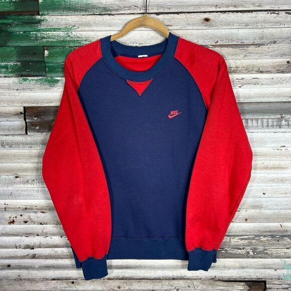 1970s Vintage Nike Two Tone Sweatshirt - Picture 1 of 11